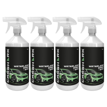 CARSHARK - Waterless Wash and Wax 4 x 1L with Trigger Sprays
