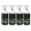 CARSHARK - Waterless Wash and Wax 4 x 1L with Trigger Sprays 1