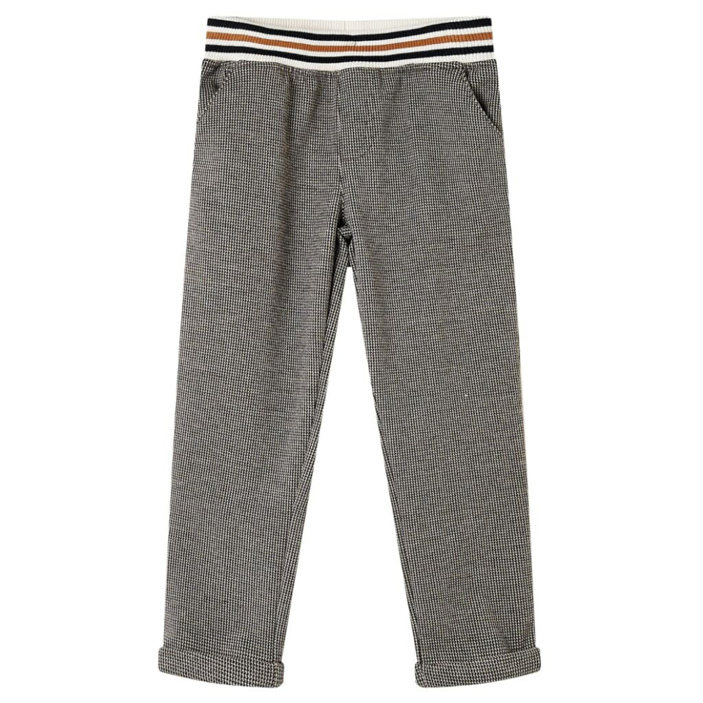 Vidaxl (Ecru, 128) Kids' Pants Toddler Trousers Elasticated Waist Children's Pants Kids' Bottom Not,Specified