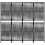 VidaXL vidaXL Room Divider 4 Panels Privacy Screen Balcony Screen Black Poly Rattan 5