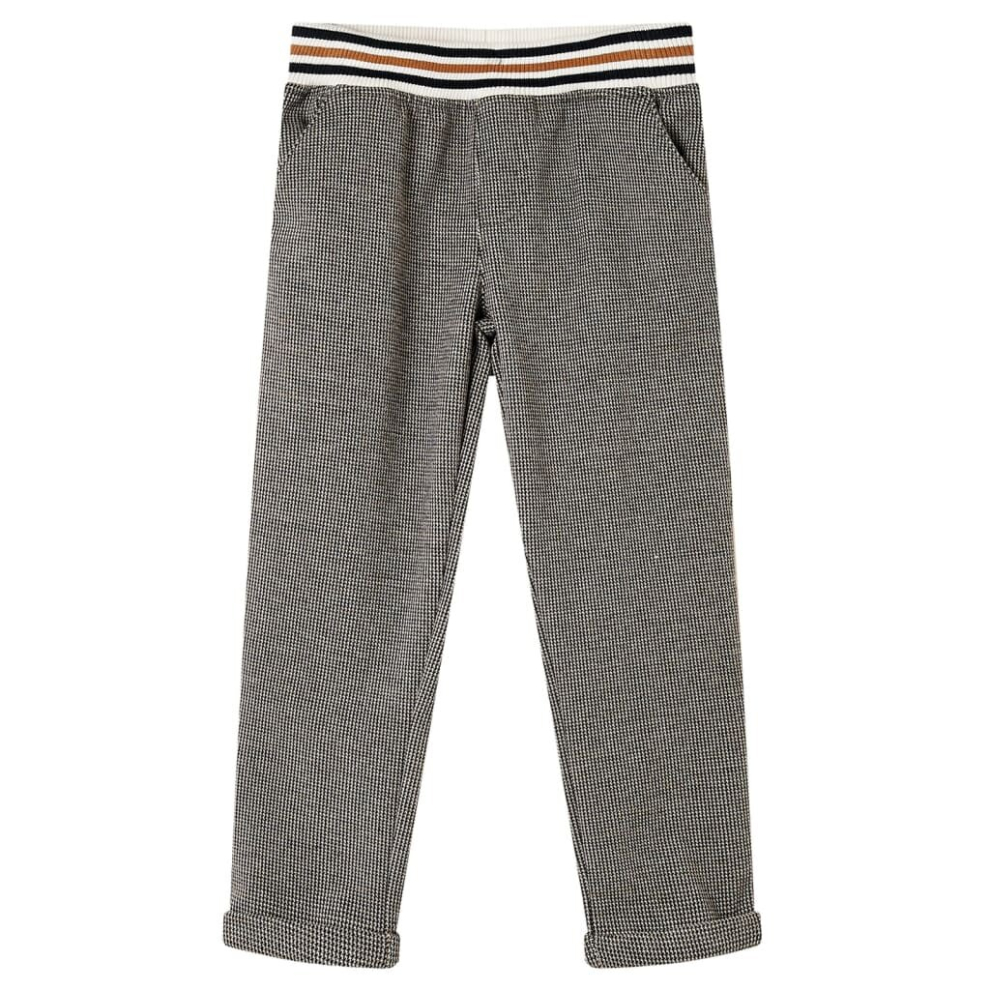 Vidaxl (Ecru, 140) Kids' Pants Toddler Trousers Elasticated Waist Children's Pants Kids' Bottom