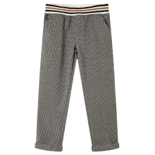 (ecru, 104) Kids' Pants Toddler Trousers Elasticated Waist Children's Pants Kids' Bottom