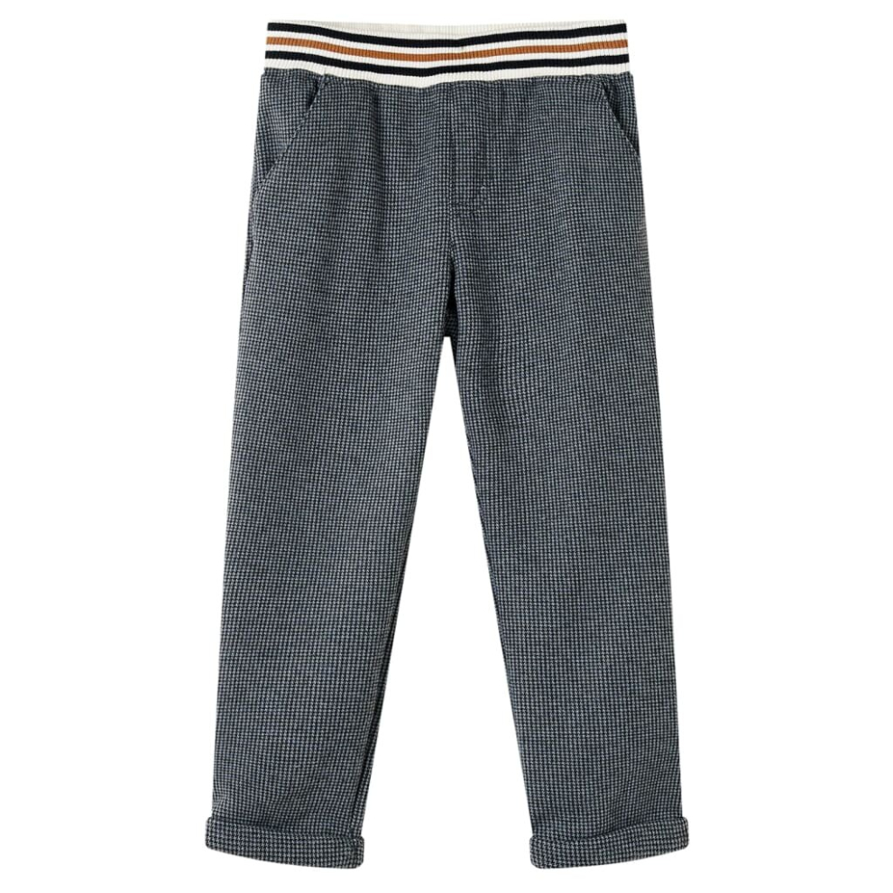 Vidaxl (Anthracite, 140) Kids' Pants Toddler Trousers Elasticated Waist Children's Pants Kids' Bottom Grey