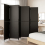 VidaXL vidaXL Room Divider 6 Panels Privacy Screen Balcony Screen Black Poly Rattan 3