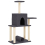 VidaXL (dark grey) vidaXL Cat Tree with Sisal Scratching Posts Cat Scratch Tower Climbing Tree 1