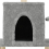 VidaXL (light grey) vidaXL Cat Tree with Sisal Scratching Posts Cat Scratch Tower Climbing Tree 7