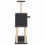 VidaXL (dark grey) vidaXL Cat Tree with Sisal Scratching Posts Cat Scratch Tower Climbing Tree 5