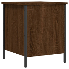 vidaXL Sitzbank mit Stauraum Braun Eichen-Optik 40x42,5x50 cm Holzwerkstoff