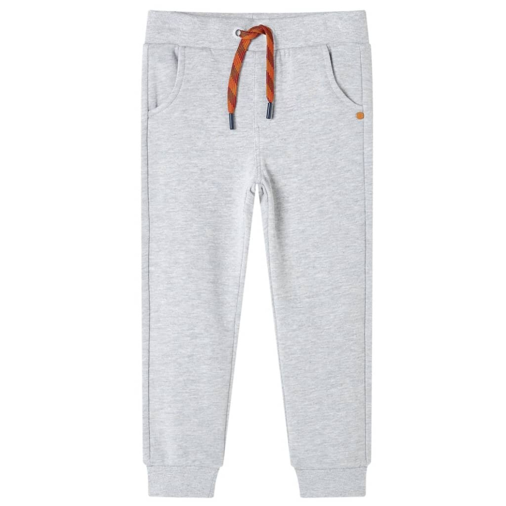Vidaxl (, 104) Kids' Sweatpants Toddler Children's Trousers Sports Tracksuit Jogger Bottoms Grey