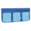VidaXL (blue) vidaXL Curtains for Loft Bed Blackout Privacy Bed Tent Bed Canopy Polyester 11