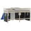 VidaXL (black) vidaXL Curtains for Loft Bed Blackout Privacy Bed Tent Bed Canopy Polyester 7