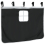 VidaXL (black) vidaXL Curtains for Loft Bed Blackout Privacy Bed Tent Bed Canopy Polyester 8
