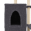 VidaXL (dark grey) vidaXL Cat Tree with Sisal Scratching Posts Cat Tower Pet Cat Climbing Tree 7