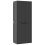 VidaXL vidaXL Gartenschrank Schwarz 65x37x165 cm PP 2