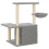 VidaXL (light grey) vidaXL Cat Tree with Sisal Scratching Posts Cat Tower Pet Cat Climbing Tree 6