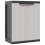 VidaXL vidaXL Gartenschrank Grau und Schwarz 65x37x85 cm PP 2