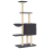 VidaXL (dark grey) vidaXL Cat Tree with Sisal Scratching Posts Cat Scratch Tower Climbing Tree 6
