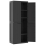 VidaXL vidaXL Gartenschrank Schwarz 65x37x165 cm PP 9