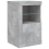 VidaXL (concrete grey) vidaXL Sideboard with LED Lights Home Cupboard Side Cabinet Storage Highboard 9