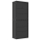 VidaXL vidaXL Gartenschrank Grau und Schwarz 65x37x165 cm PP 6