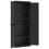 VidaXL vidaXL Gartenschrank Schwarz 65x37x165 cm PP 10