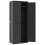 VidaXL vidaXL Gartenschrank Schwarz 65x37x165 cm PP 9