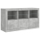 VidaXL (concrete grey) vidaXL Sideboard with LED Lights Home Cupboard Side Cabinet Storage Highboard 5