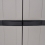 VidaXL vidaXL Gartenschrank Grau und Schwarz 65x37x165 cm PP 7