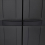 VidaXL vidaXL Gartenschrank Schwarz 65x37x165 cm PP 7