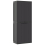 VidaXL vidaXL Gartenschrank Schwarz 65x37x165 cm PP 2