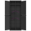 VidaXL vidaXL Gartenschrank Schwarz 65x37x165 cm PP 11