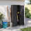 VidaXL vidaXL Gartenschrank Schwarz 65x37x165 cm PP 3