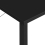 VidaXL vidaXL Computer Desk Black MDF and Metal Office Study Working Side Desk Table 6