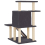 VidaXL (dark grey) vidaXL Cat Tree with Sisal Scratching Posts Cat Scratch Tower Climbing Tree 6