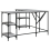 VidaXL (grey sonoma) vidaXL Desk Office Desk Computer Table Study Writing Table Engineered Wood 1