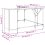 VidaXL (grey sonoma) vidaXL Desk Office Desk Computer Table Study Writing Table Engineered Wood 9