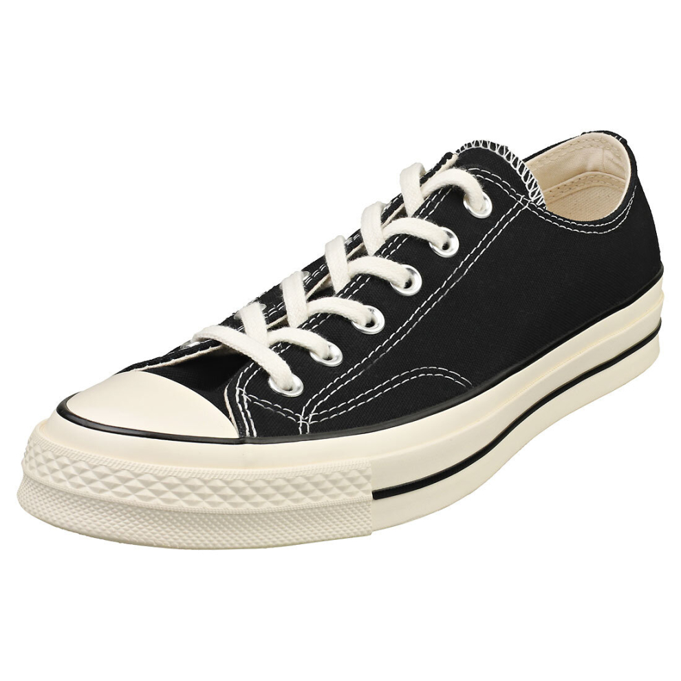 Converse (4.5) Chuck 70 Ox Unisex Casual Trainers In Egret Black