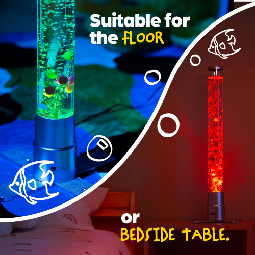 Wicked Gizmos LED Colour Changing Bubble Lamp - 60cm 1