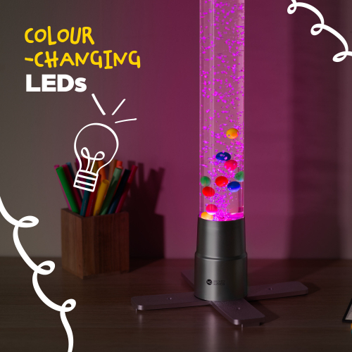 Wicked Gizmos LED Colour Changing Bubble Lamp - 60cm 2
