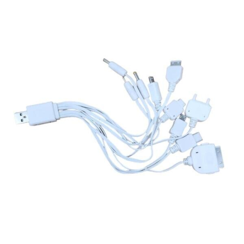 C-Usb-Multi 10 In 1 Multi Charger Cable For Various Mobile Phones And Tablets