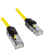 Belkin Cat6 Ethernet RJ45 Cable Snaggles 3M Yellow A3L980B03MYLHS