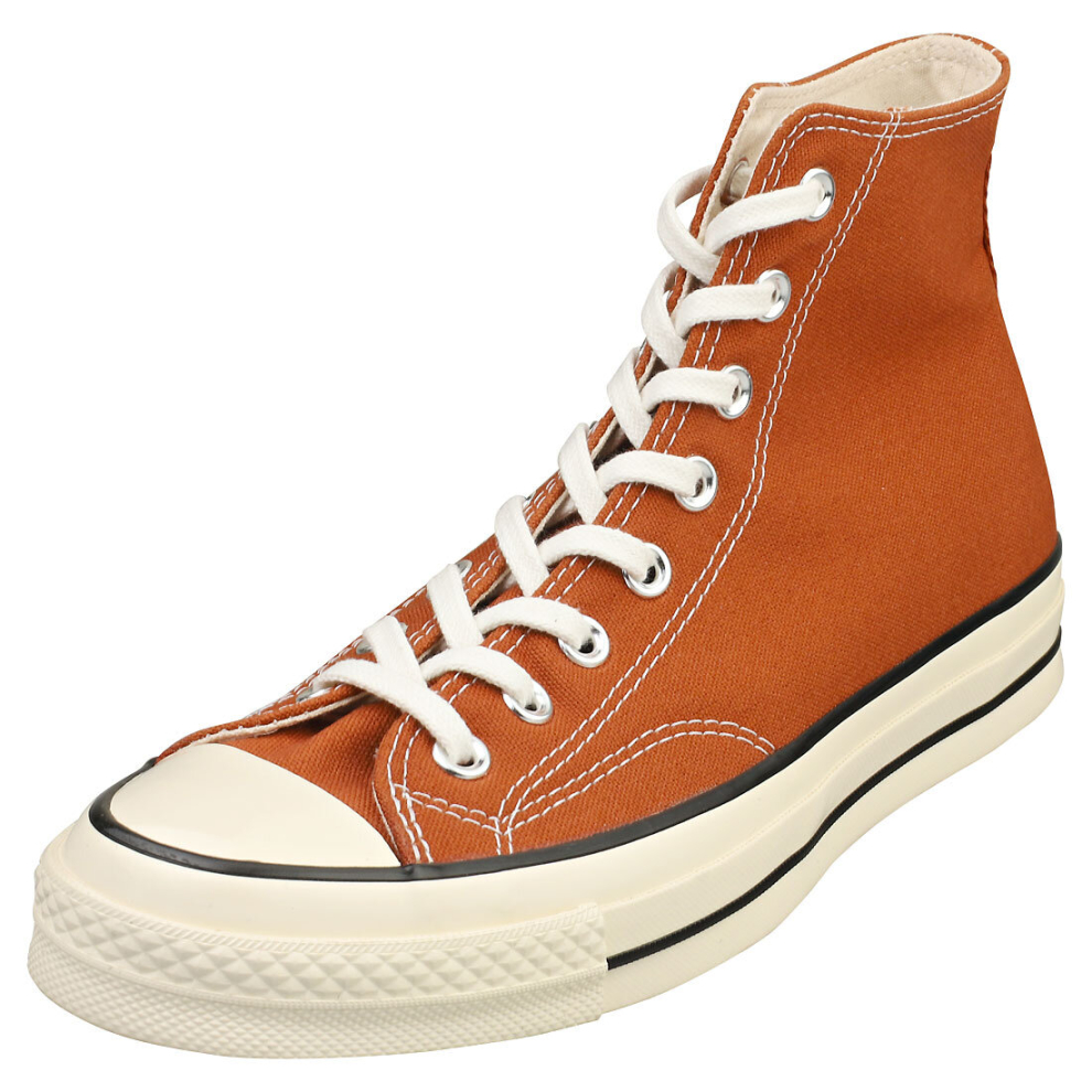 (10.5) Converse Chuck 70 Hi Unisex Casual Trainers in Brown