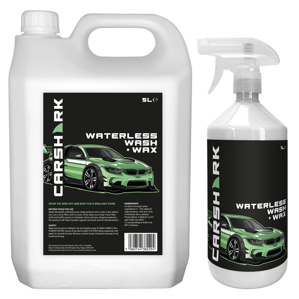 Carshark - Waterless Wash And Wax 5L With 1L Refill 5061016602782