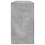 VidaXL (concrete grey) vidaXL Sideboard with LED Lights Home Cupboard Side Cabinet Storage Highboard 7