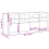 VidaXL (concrete grey) vidaXL Sideboard with LED Lights Home Cupboard Side Cabinet Storage Highboard 4