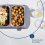 LIVIVO LIVIVO Buffet Server Food Warmer with Lids, 200W 6