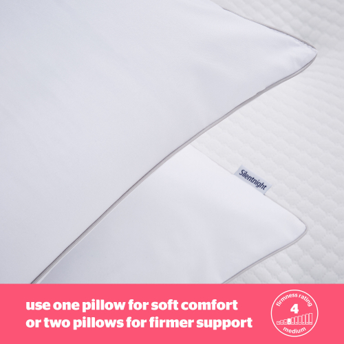 Silentnight Silentnight So Full Pillows 2 Pack Luxury Fibres Medium Support 2