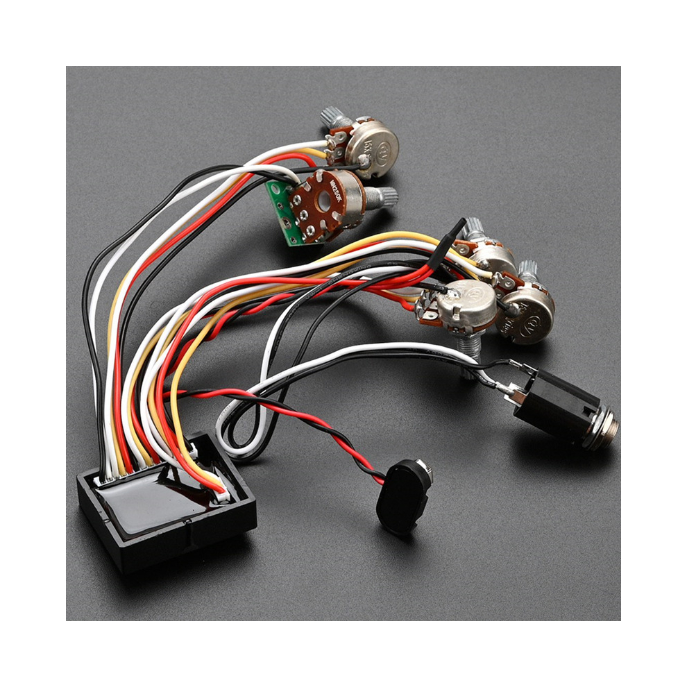 Bass 3 Band Active & Passive Eq Equalizer Preamp Circuit For Bass Pickup 4762963302725