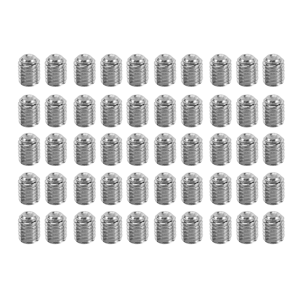 M3x4mm Stainless Steel Hex Socket Set Cap Point Grub Screws 50Pcs 4851069250754