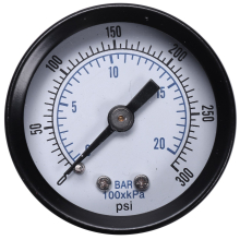 -40 1/8 Inch Mini Pressure Gauge For Fuel Air Oil Liquid Water 0-20Bar / 0-300 Psi Pressure Tester Meter Pressure Test Tools